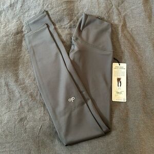 Alo High-Waist Airlift Leggings (small/gray)